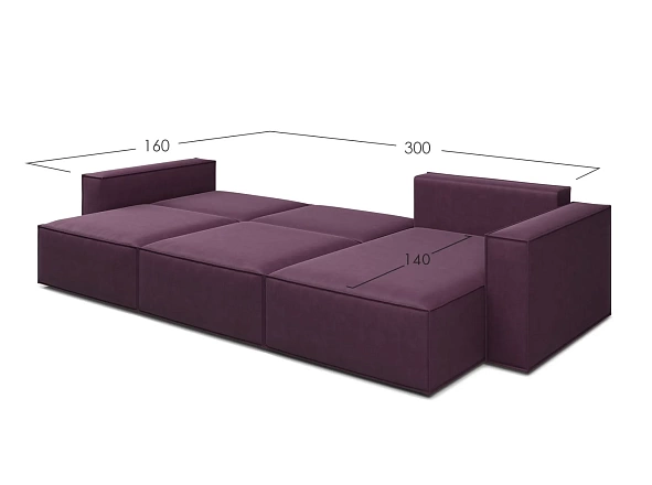 Диван LOUNGE большой угловой 3