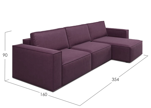 Диван LOUNGE большой угловой 2